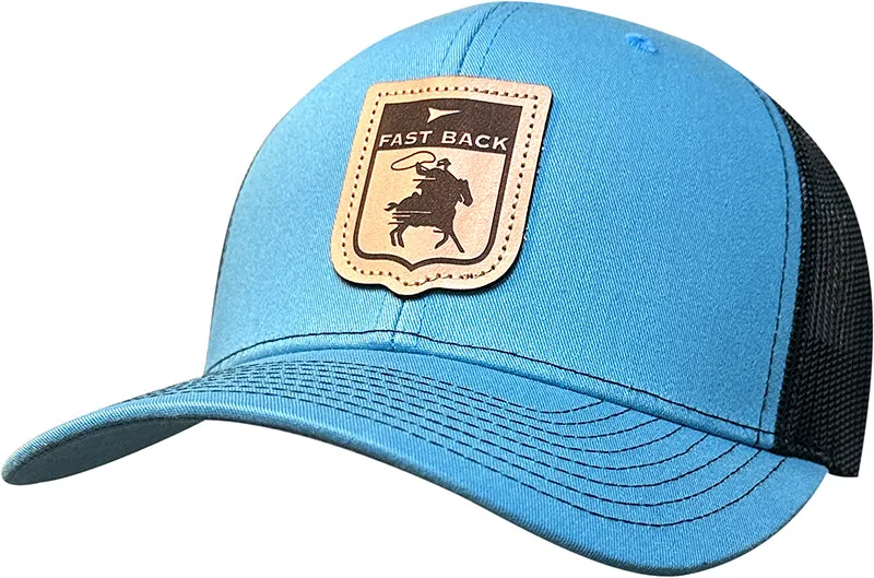 #03RGC - Blue / Black with Leather Patch