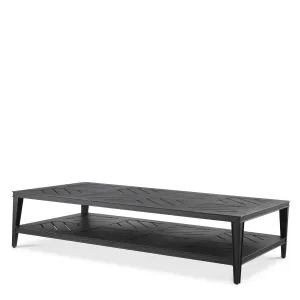 113622 - Coffee Table Bell Rive rectangular outdoor black
