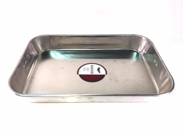 17 3/4 x 11 3/4 x 2 1/2" Heavy-Duty Aluminum Pan