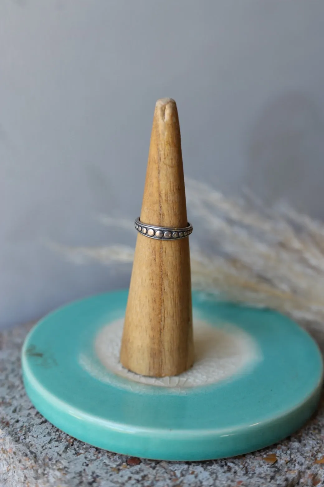 5512 STERLING SILVER INLAY RING