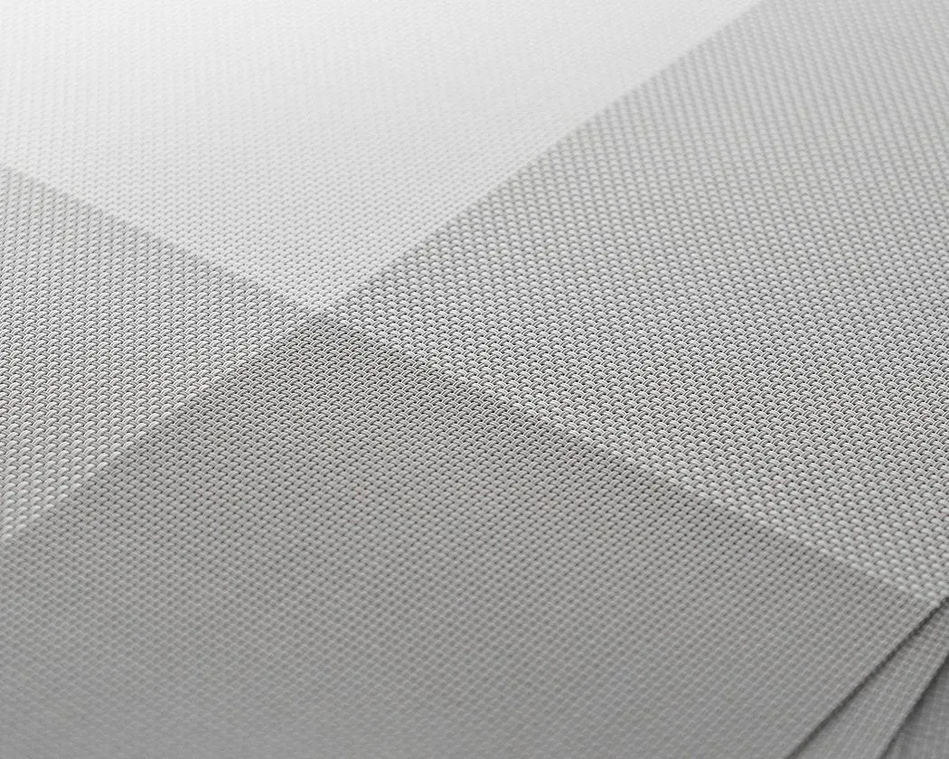 6 Pcs Colorful Insulated Stain Free Table Placemat - Gray