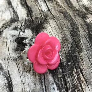 Acrylic Rose Ring