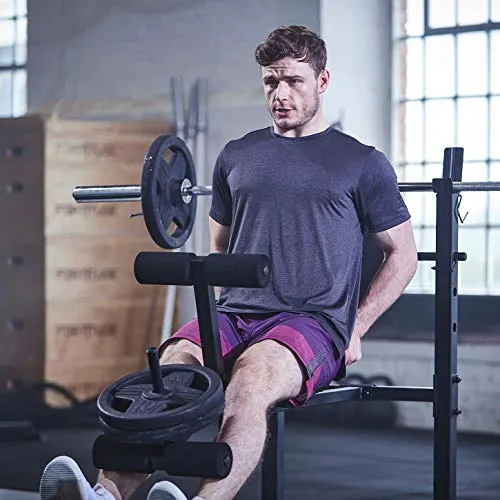 Adidas Essential Steel Workout Incline Bench (Black)