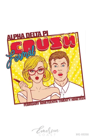 Alpha Delta Pi Crush Formal T-shirt