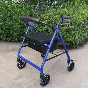 AML Four Wheeled  - 7.3" Castors blue
