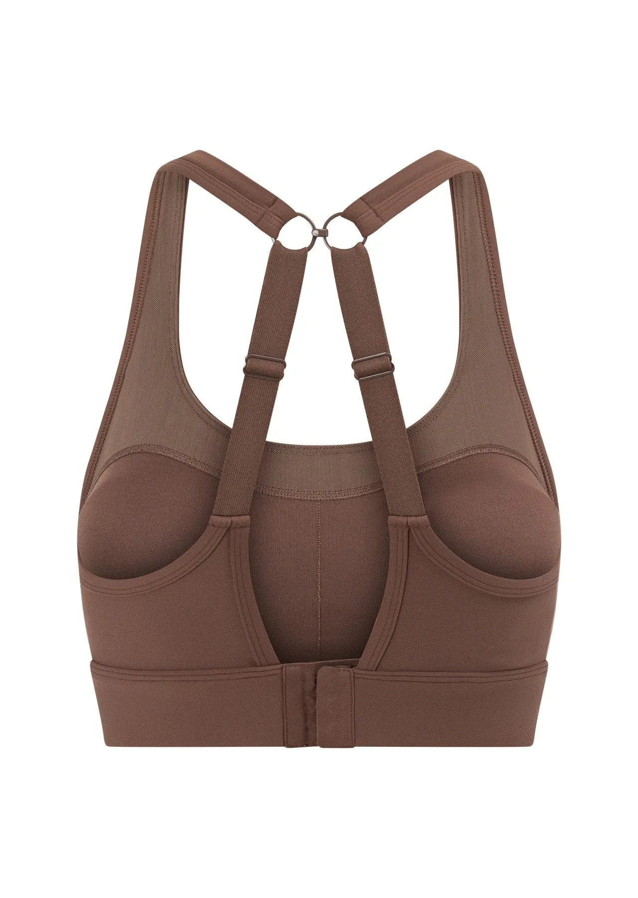Amy Maximum Support Sports Bra | Chocolate