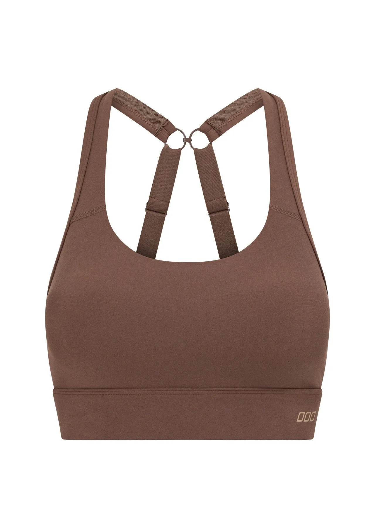Amy Maximum Support Sports Bra | Chocolate