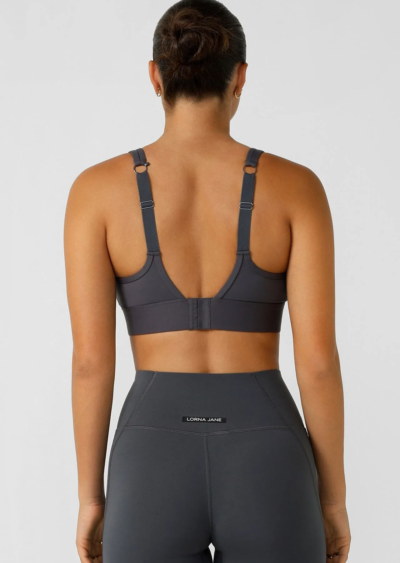 Amy Maximum Support Sports Bra | Titanium
