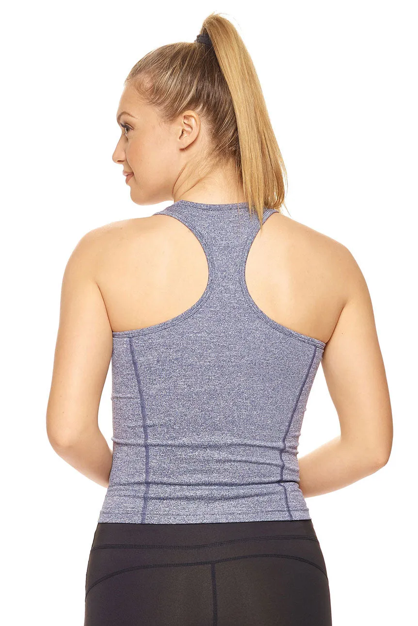 AQ269 Airstretch™ Cropped Racerback Tank