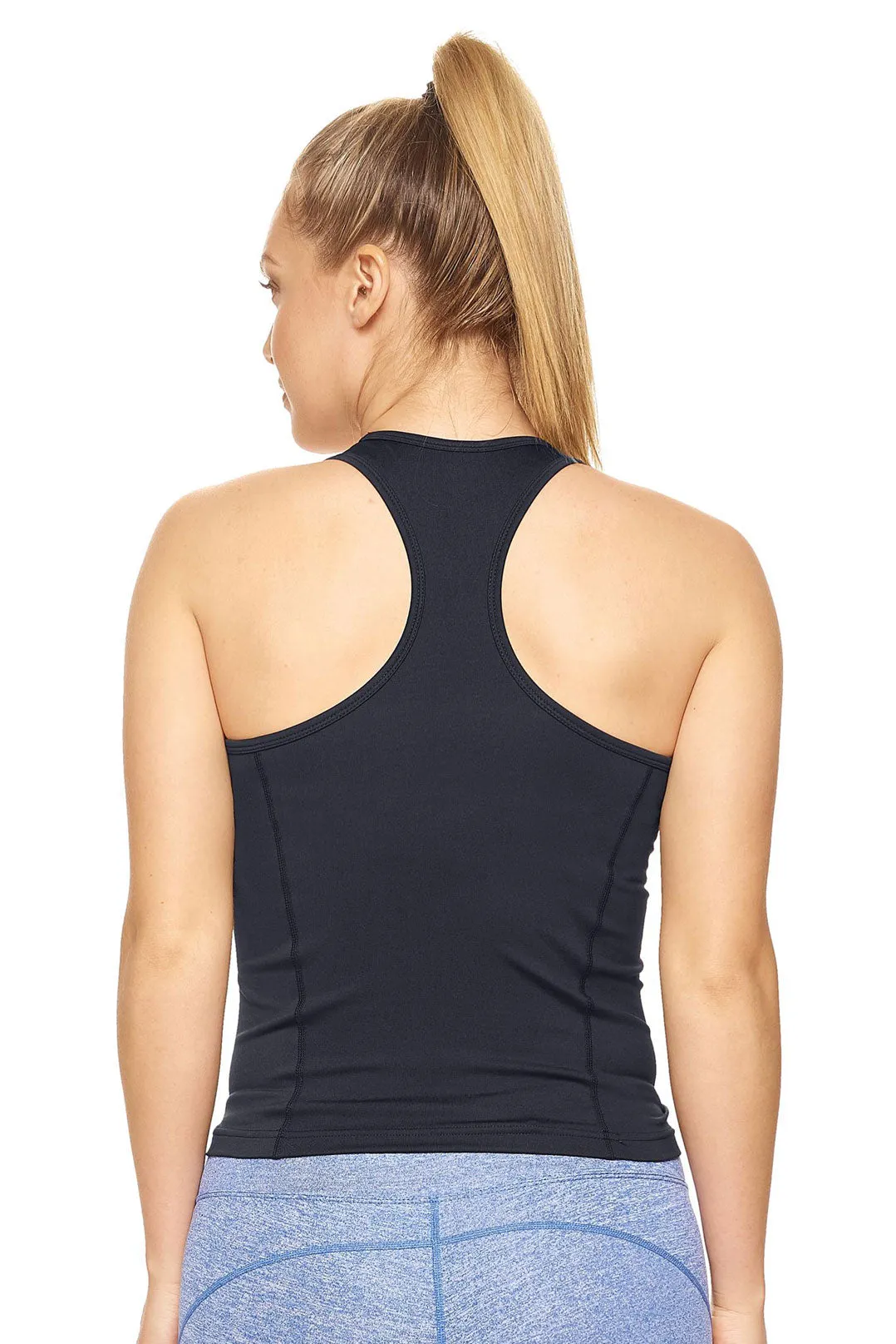 AQ269 Airstretch™ Cropped Racerback Tank