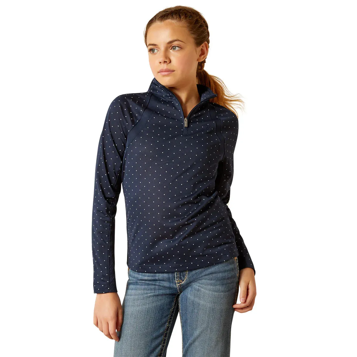 Ariat Yth Sunstopper 3.0 Navy Dot