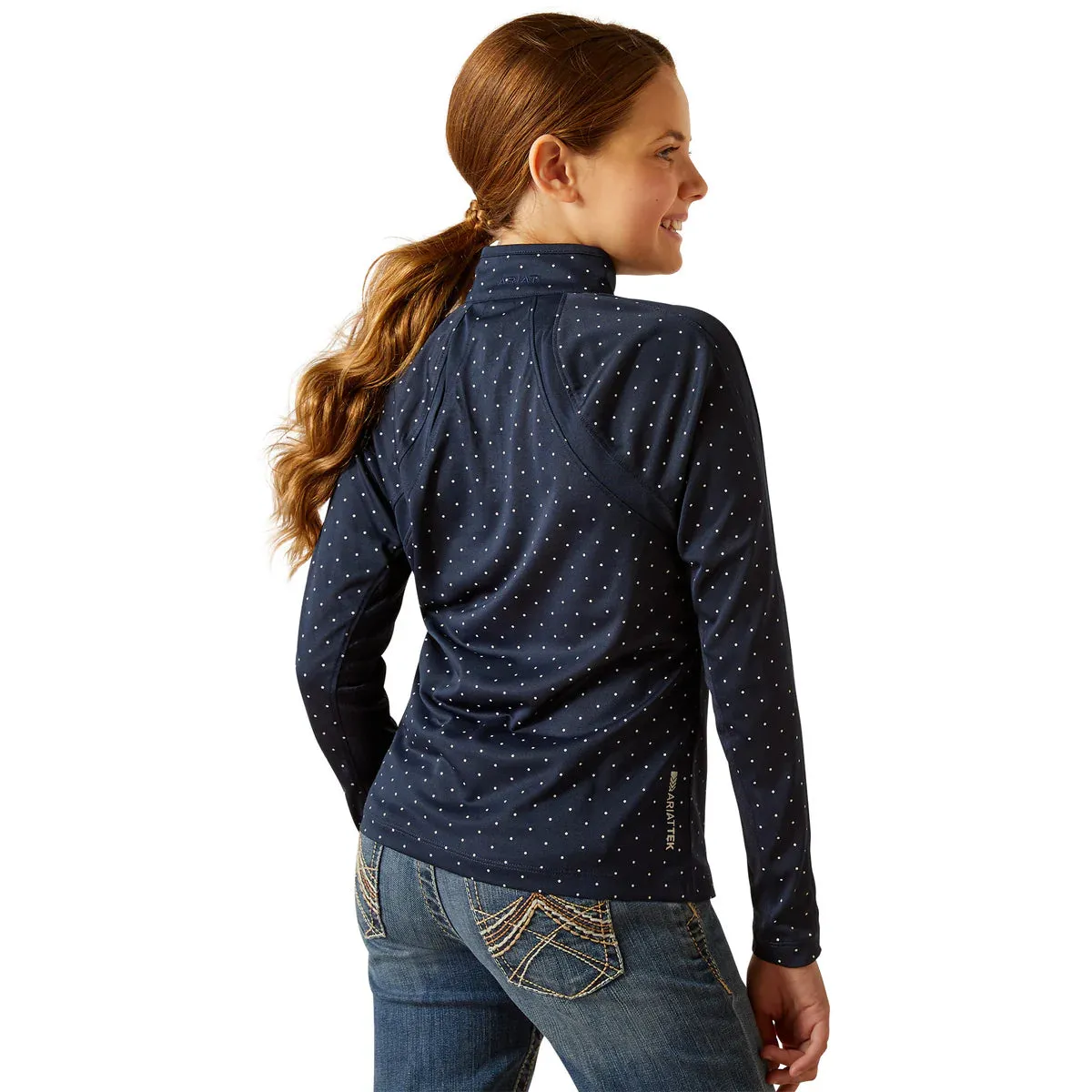 Ariat Yth Sunstopper 3.0 Navy Dot