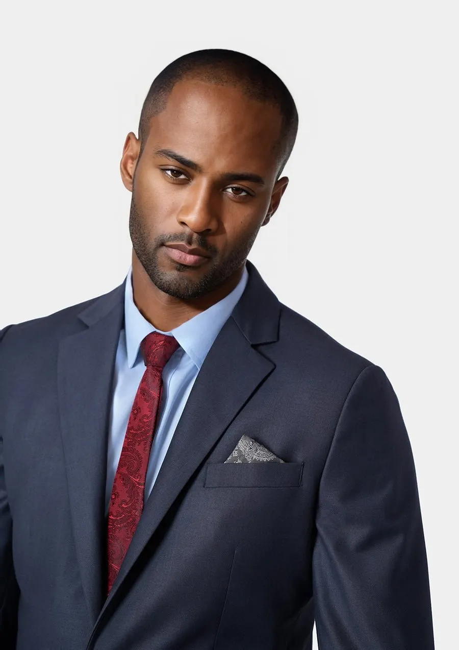 Astor Steel Grey Twill Suit