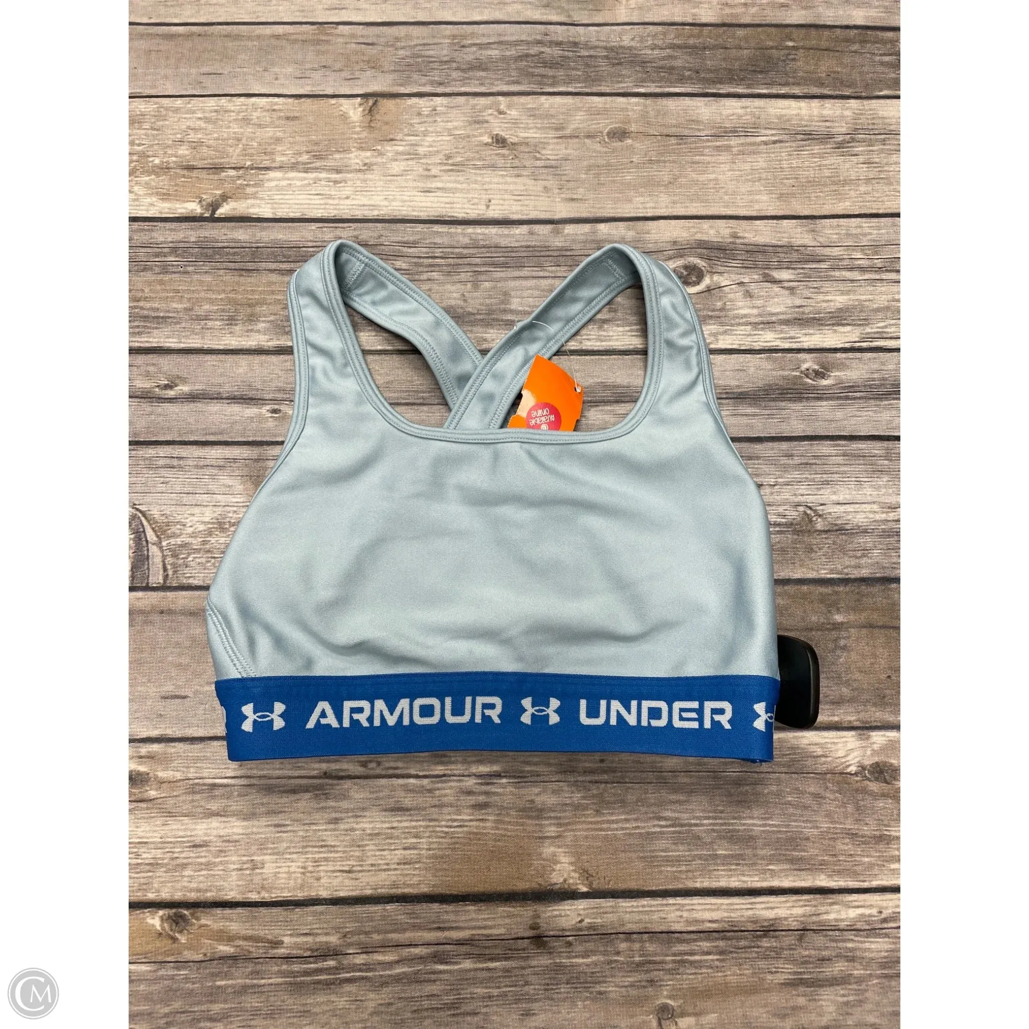 Athletic Bra By Under Armour In Blue, Size: S