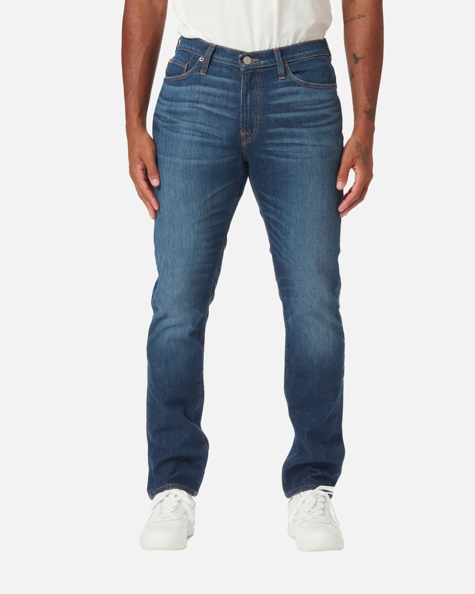 Athletic Taper Denim Jeans - Dark Vintage