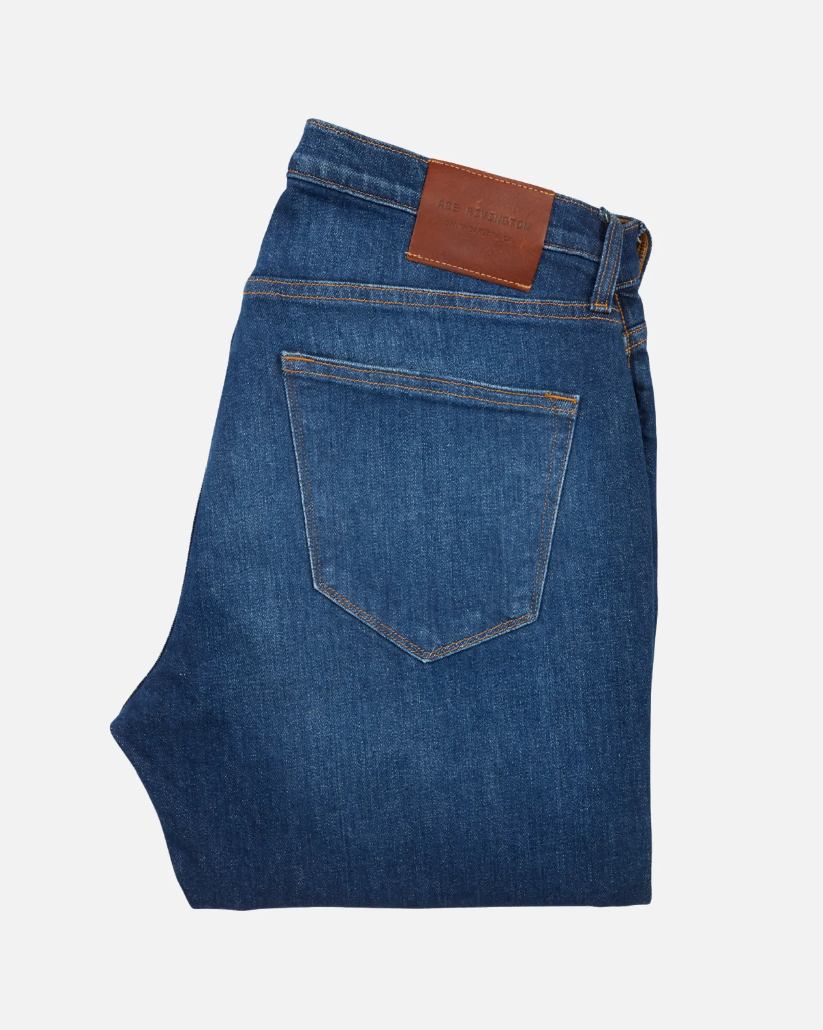 Athletic Taper Denim Jeans - Dark Vintage