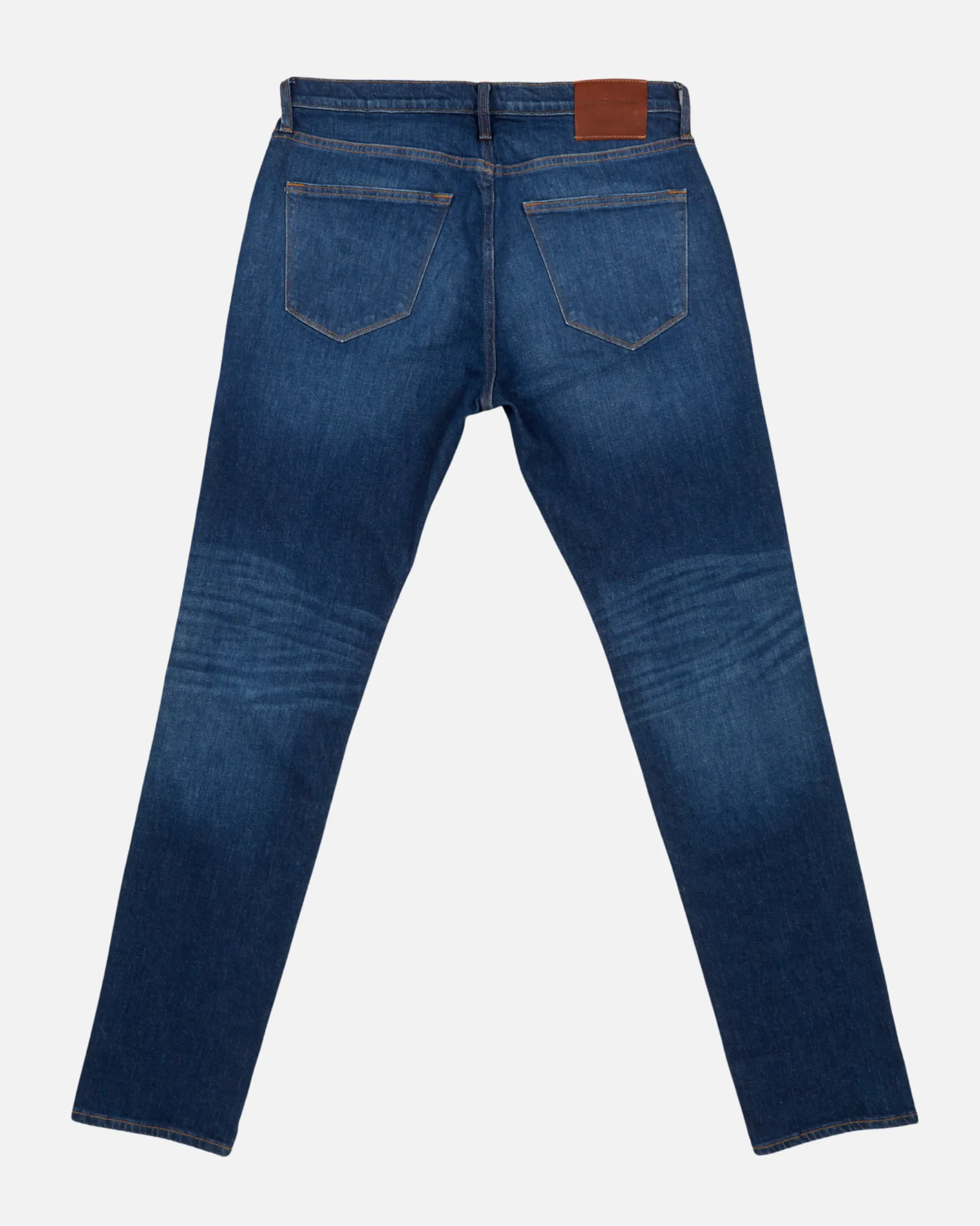 Athletic Taper Denim Jeans - Dark Vintage