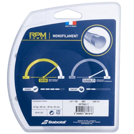 Babolat RPM Power 17g / 1.25mm - Blue