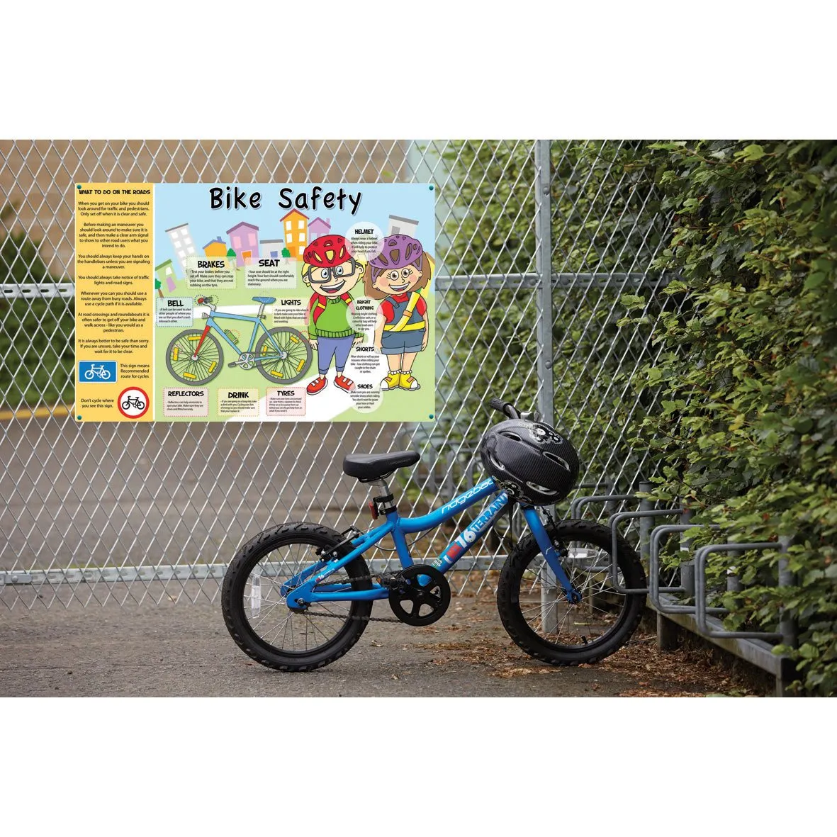 Bike Safety Sign