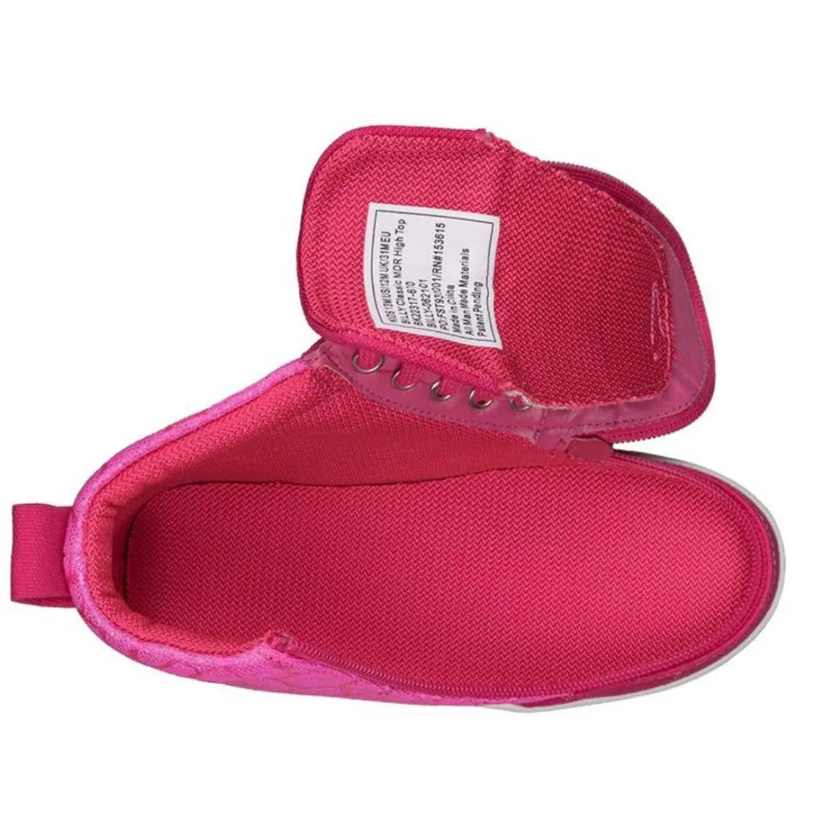 BILLY FOOTWEAR - Pink Print Classic D|R High Tops