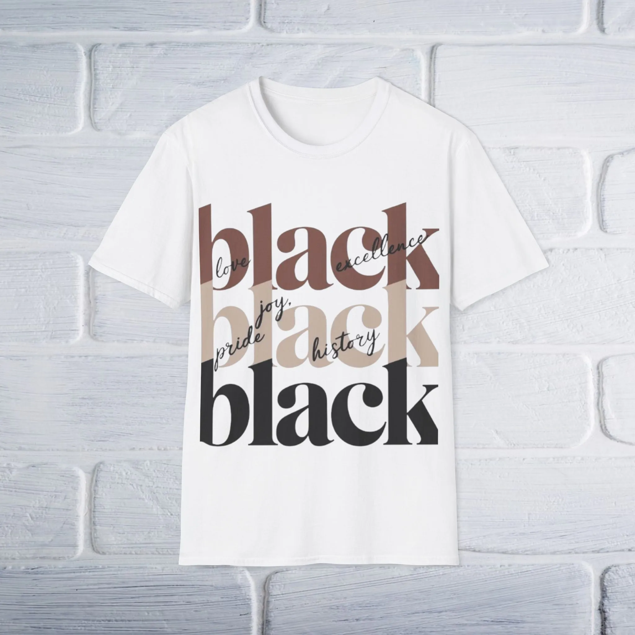 Black History T-Shirt - Unisex Softstyle