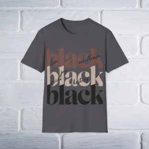 Black History T-Shirt - Unisex Softstyle
