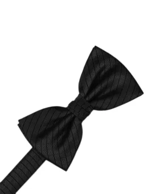 Black Palermo Kids Bow Tie