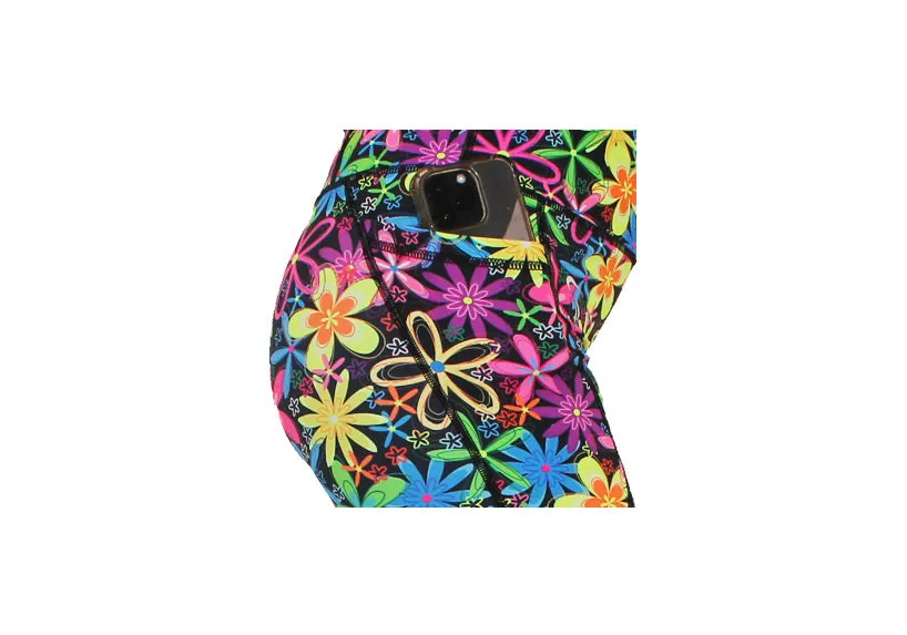 Blooming Beautiful Mid Shorts with pockets