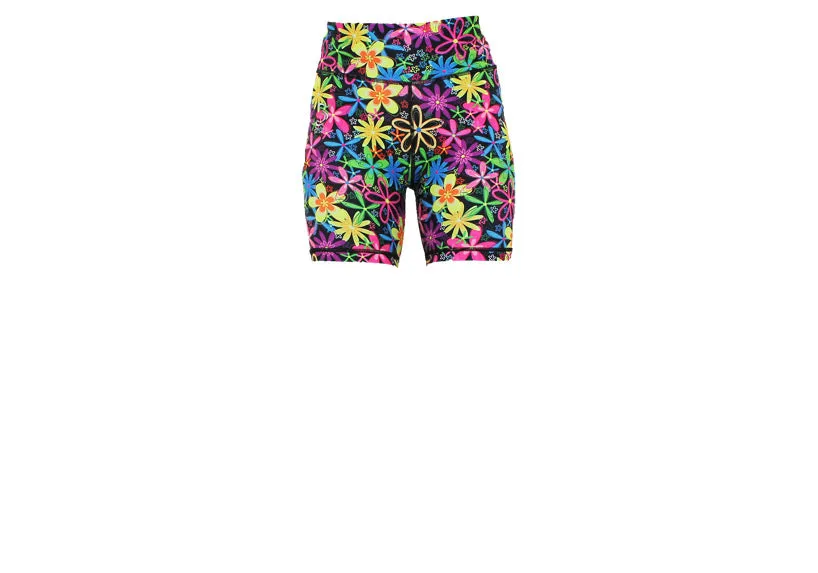 Blooming Beautiful Mid Shorts with pockets