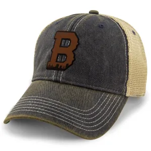 Boston B Skyline Leather Patch Dirty Water Trucker