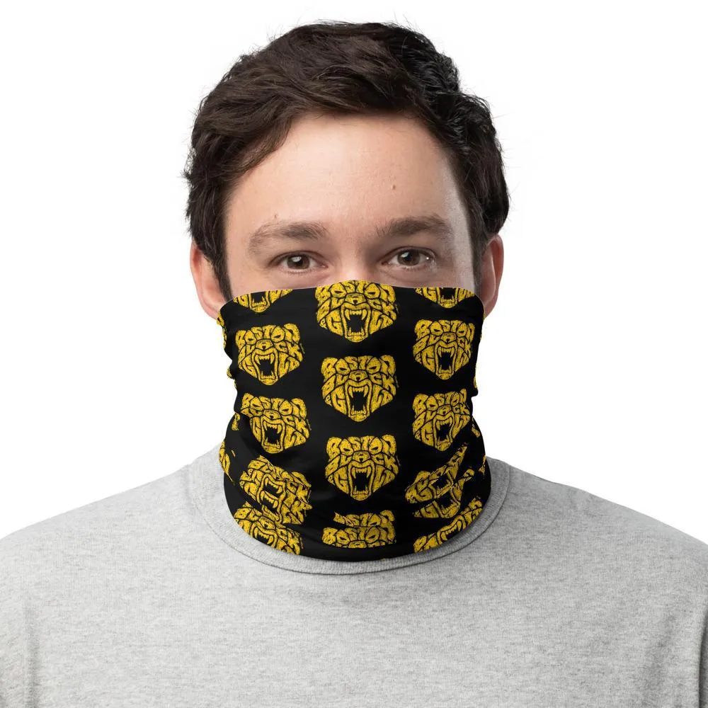 Boston Black & Gold Neck Gaiter