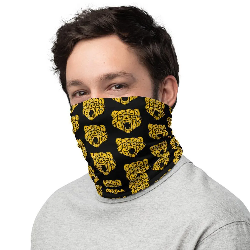 Boston Black & Gold Neck Gaiter