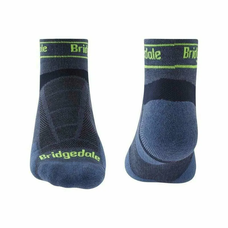 Bridgedale Mens Trail Run Ultralight Merino Low Socks