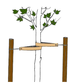 BULK 100 Pack MIGHTY109 18" Heavy Duty Tree Straps