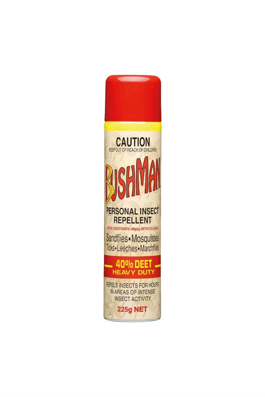 BUSHMAN Aerosol 40% DEET 225g