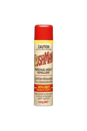 BUSHMAN Aerosol 40% DEET 225g