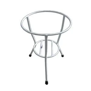 Camal No.104 White Flower Stand (11W x 12H)