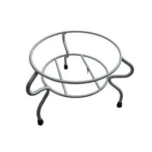 Camal No.110 White Flower Stand (11W x 7H)