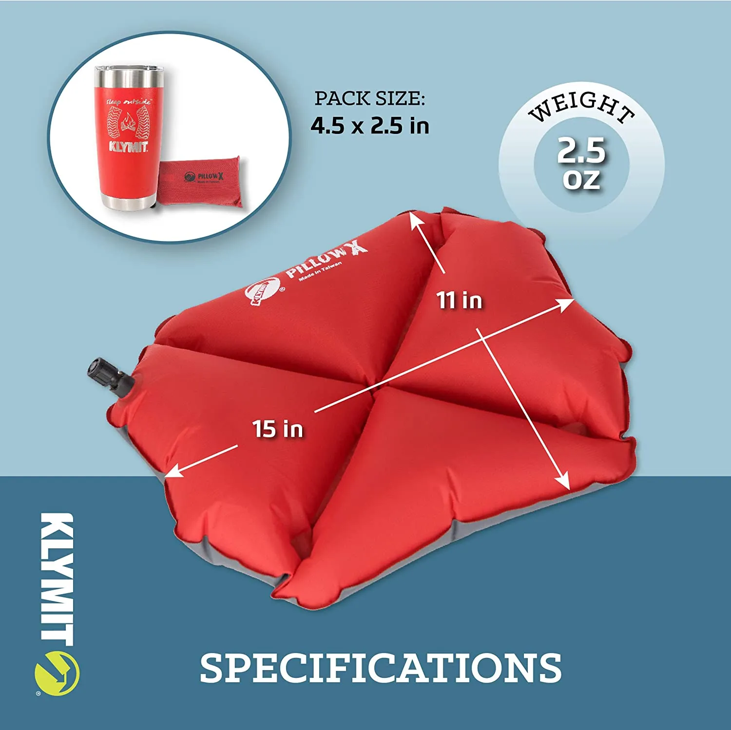Camp Pillow | Klymit