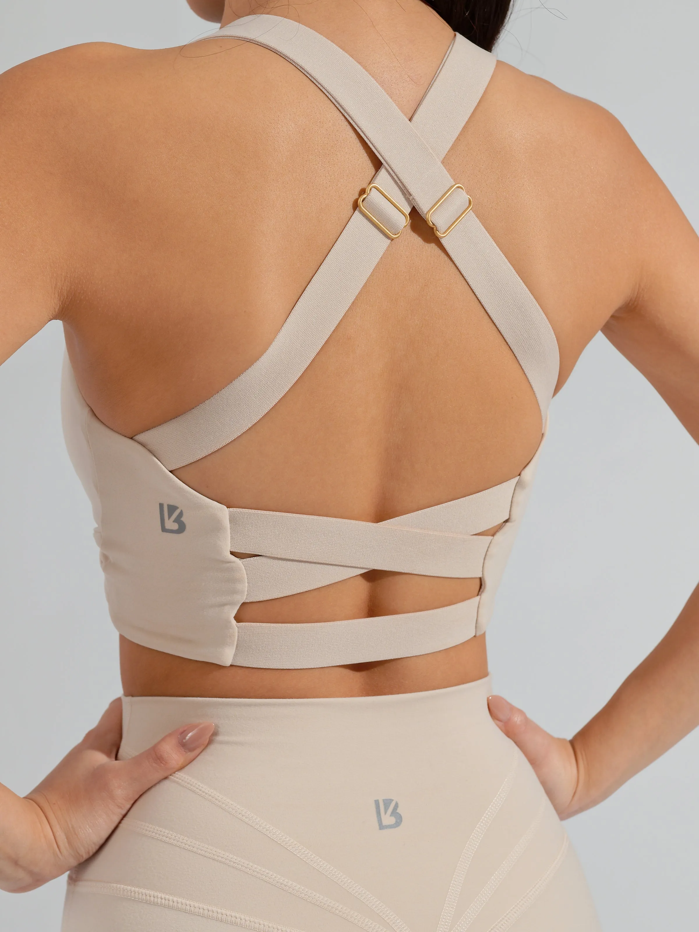 Candy Wrap Sports Bra - Stardust