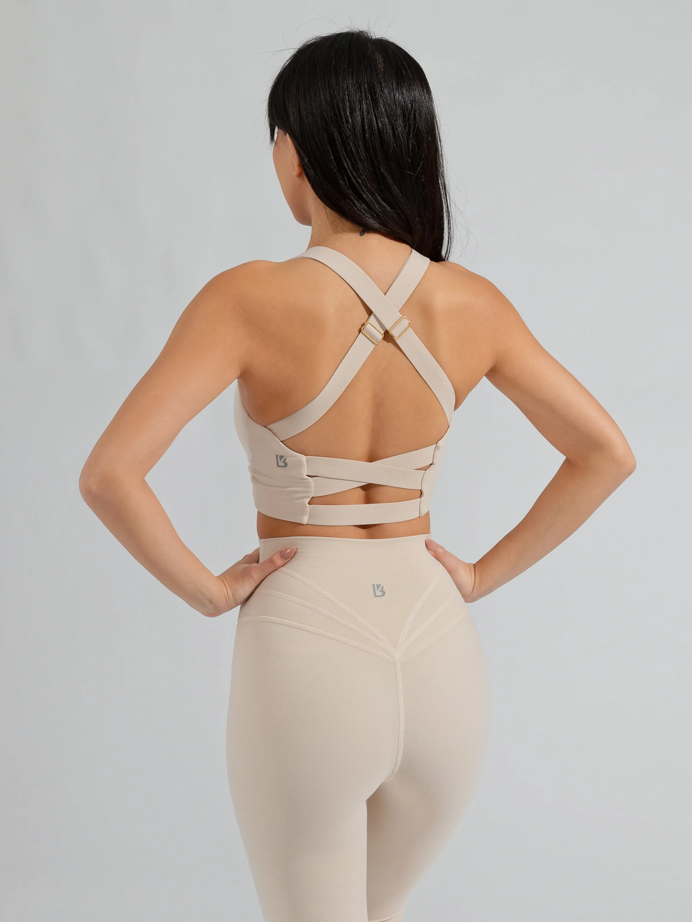Candy Wrap Sports Bra - Stardust