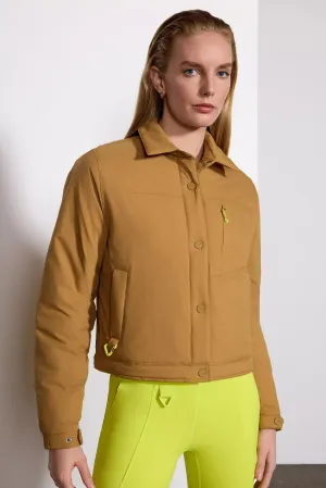 Captivate Shirt Jacket - Bistre