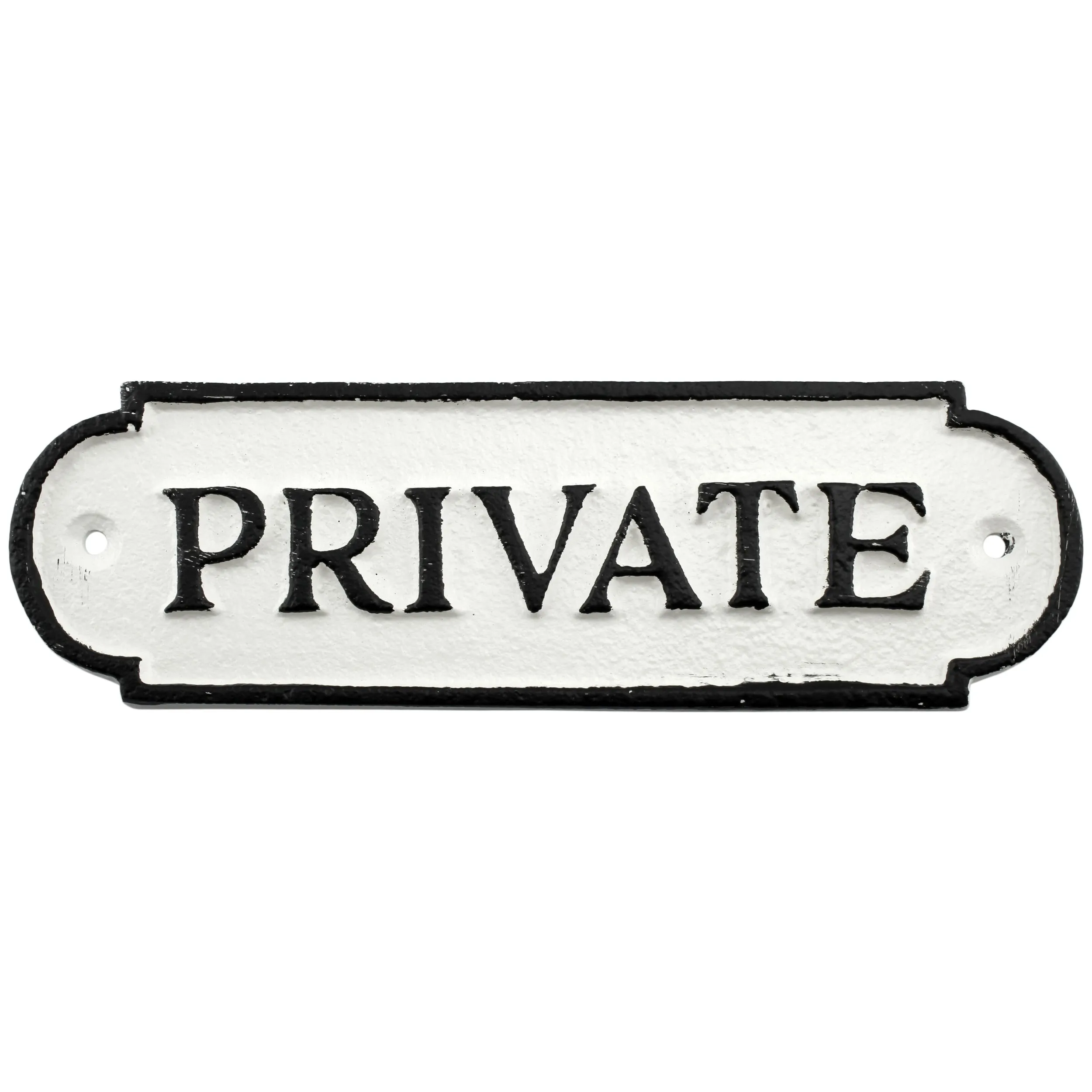 Cast Iron Yard and Home Signs