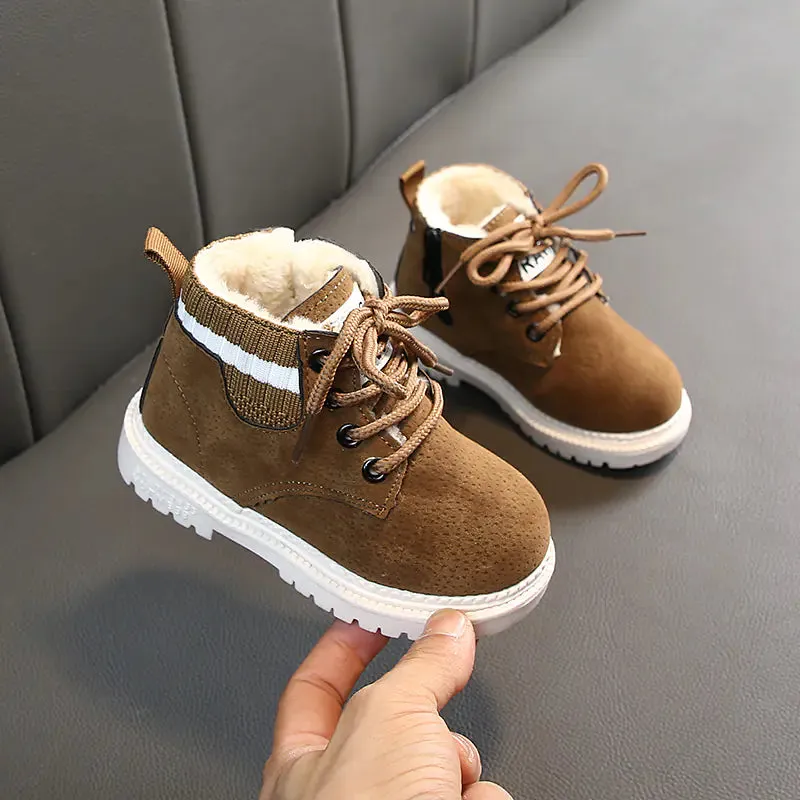 Children's Cotton Boots: Versatile Winter Retro Style