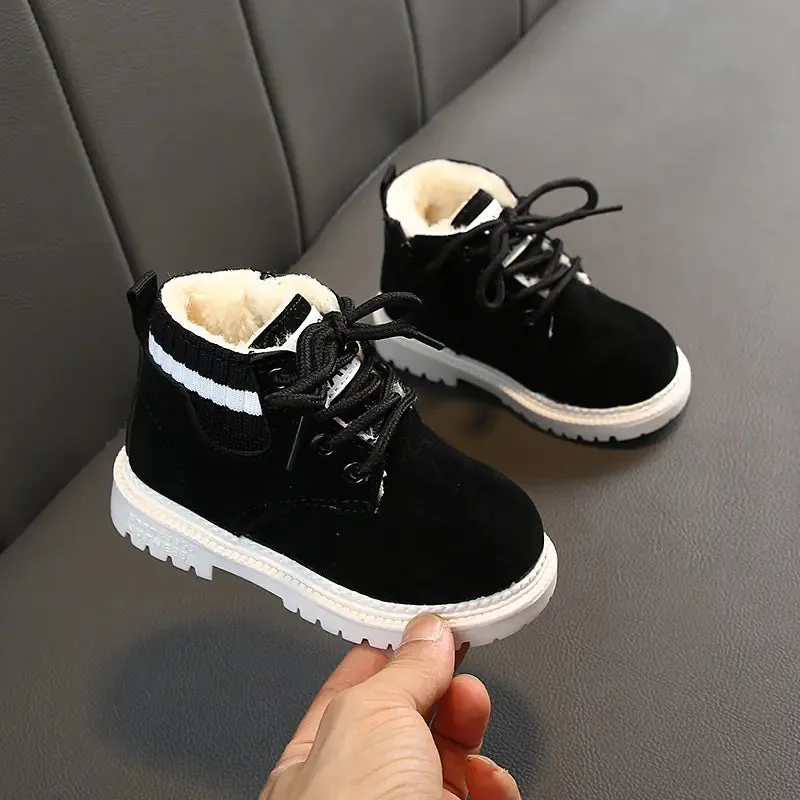 Children's Cotton Boots: Versatile Winter Retro Style