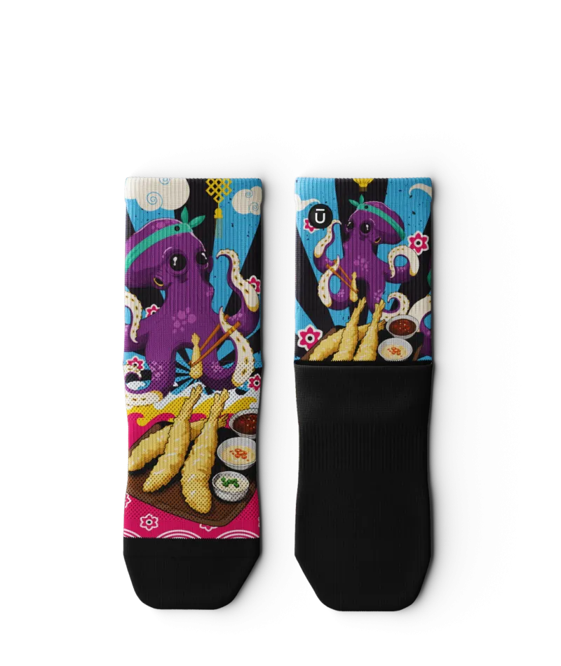 Chow Down Quarter Socks 3-Pack