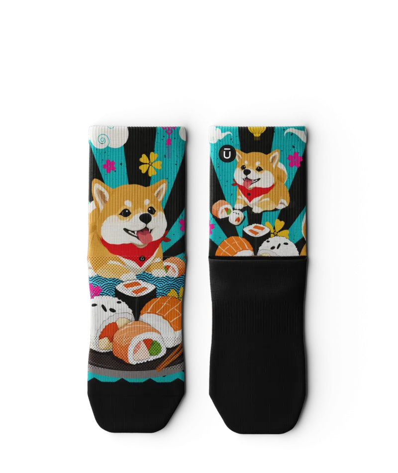 Chow Down Quarter Socks 3-Pack