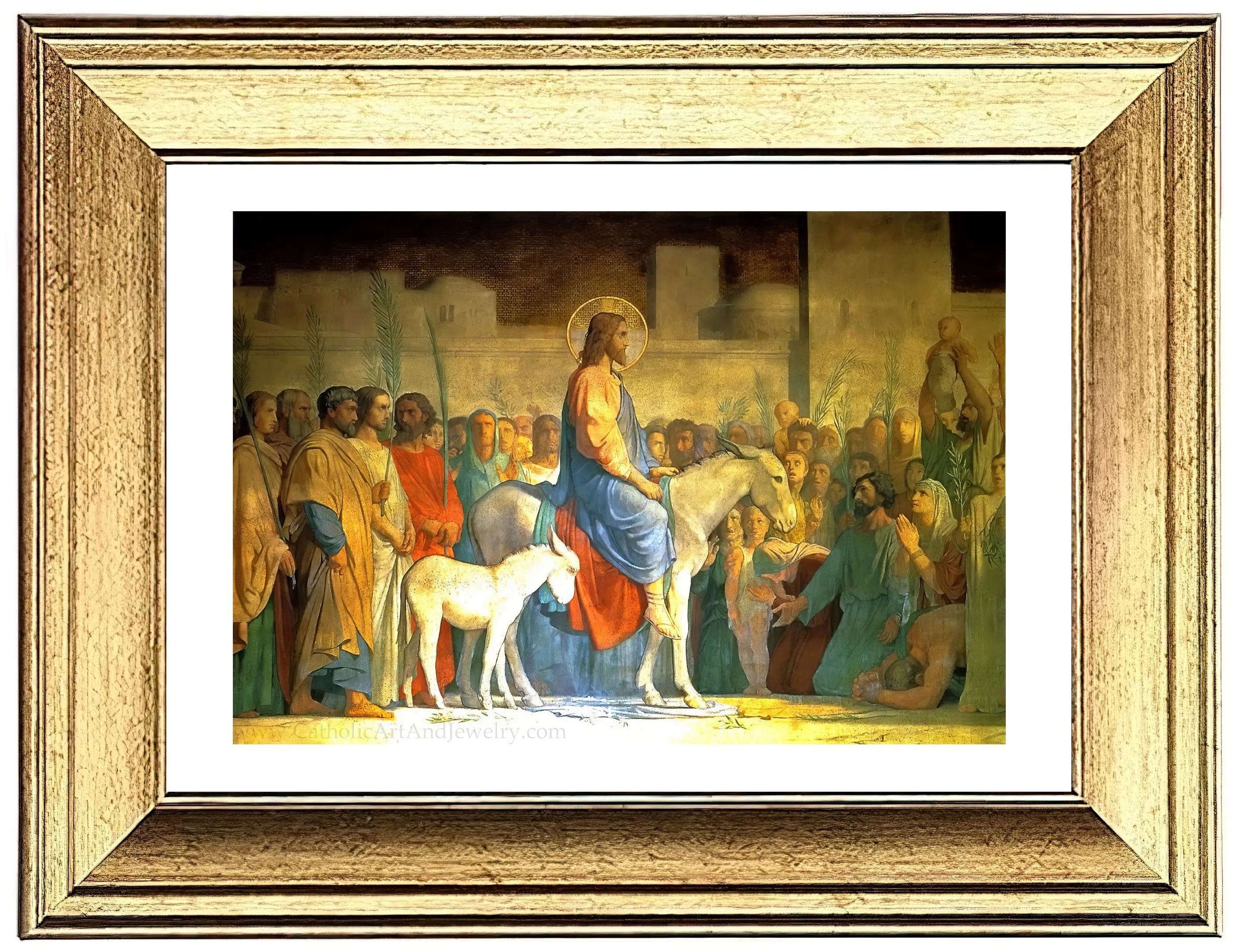 Christ's Entry into Jerusalem – Jean-Hippolyte Flandrin – Catholic Gift – Archival Quality