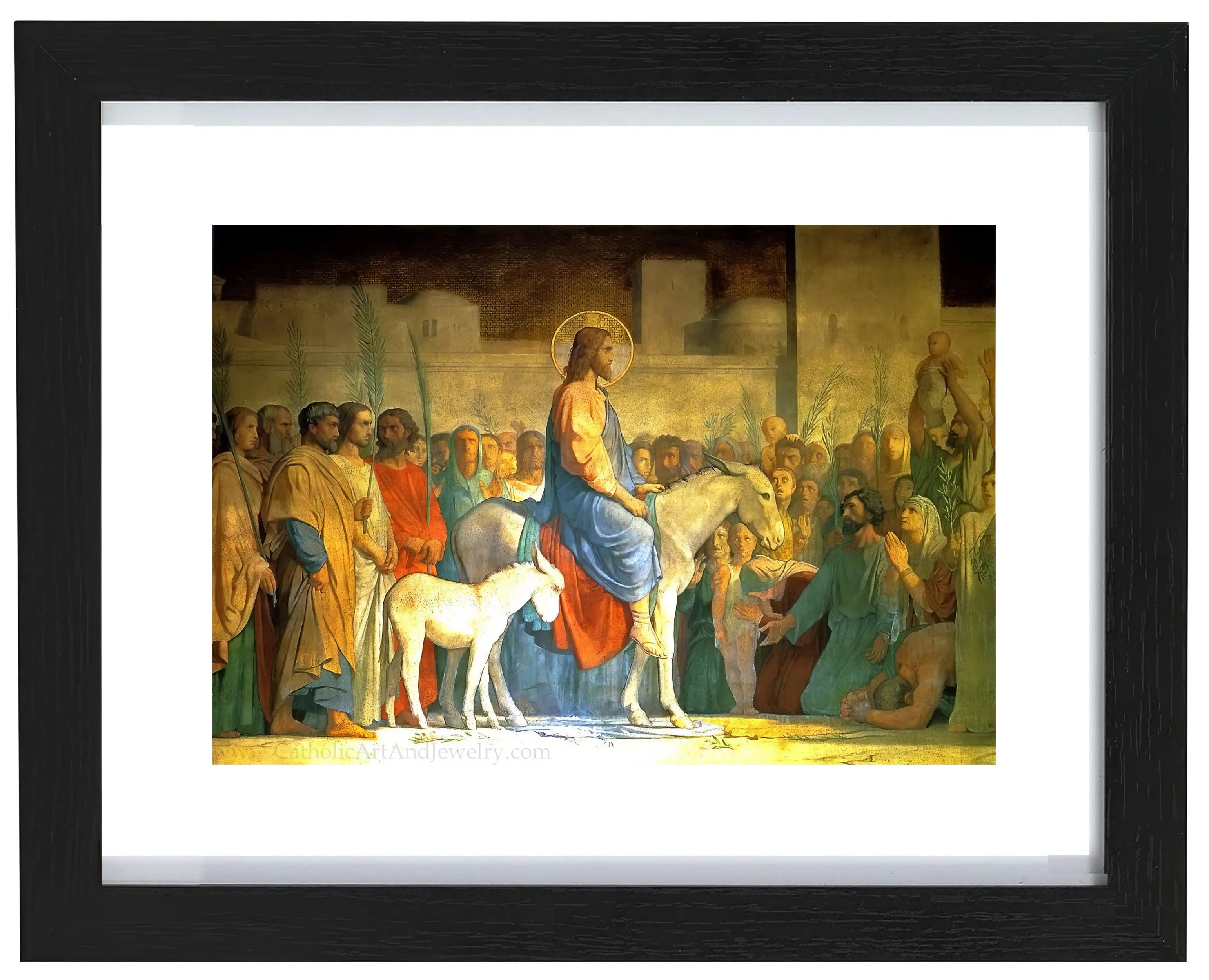 Christ's Entry into Jerusalem – Jean-Hippolyte Flandrin – Catholic Gift – Archival Quality