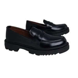 Chunky Penny Loafers - BLK